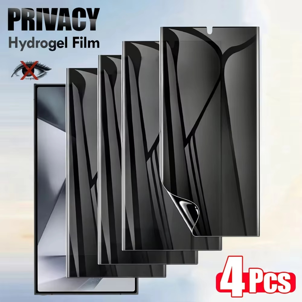 Hydrogel Screen Protector - Anti-Spy Soft Hydrogel Film For Samsung