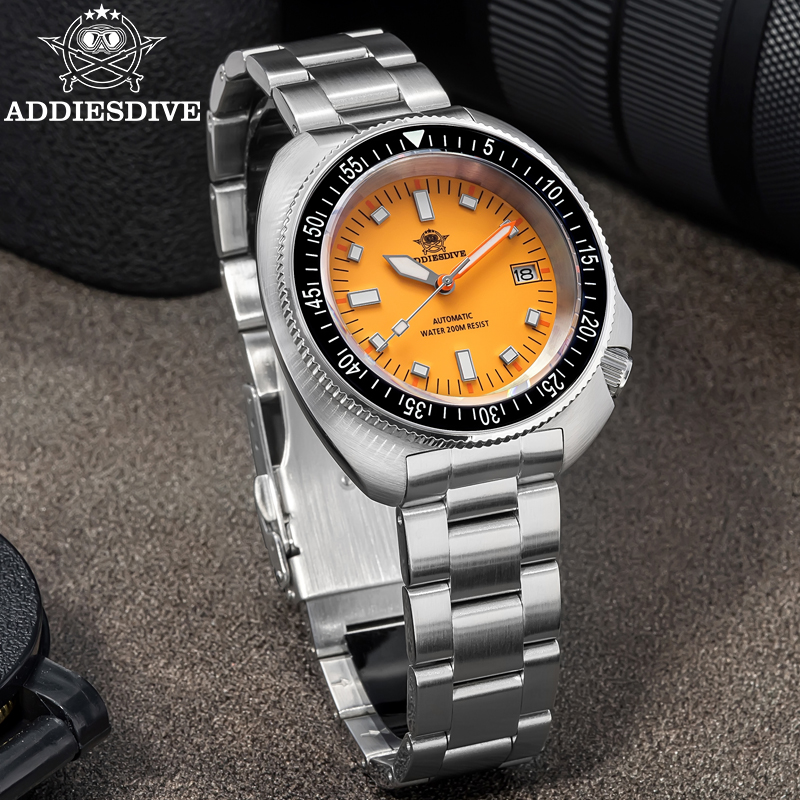ADDIESDIVE AD2081 Diver Watch  - Anti Blue Light Film recension och pris