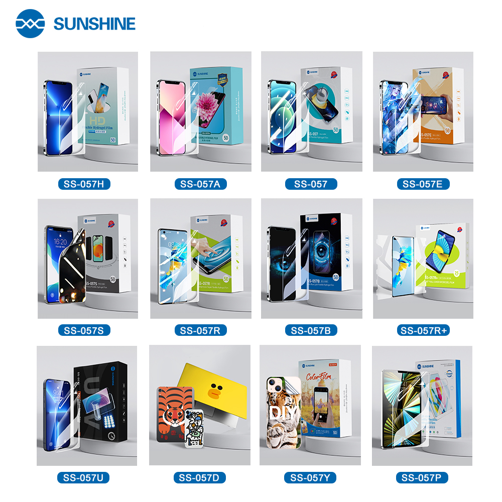 SUNSHINE 057 Series Hydrogel F - Screen Protector Cutter recension och pris