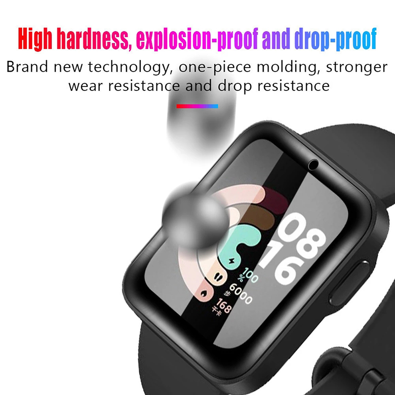 2 Pcs Tempered Glass for Redmi - Smartwatch Screen Film recension och pris