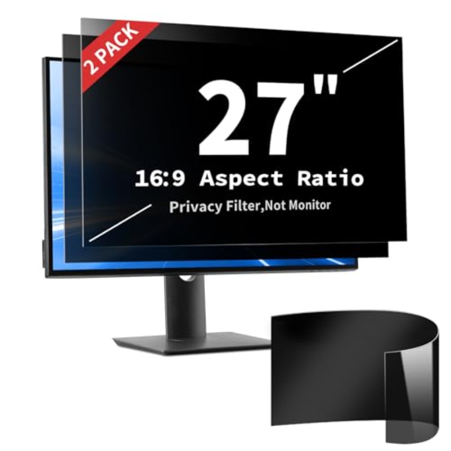 2 Pack 27 Inch Curved Computer - Privacy Filter 2Pack recension och pris