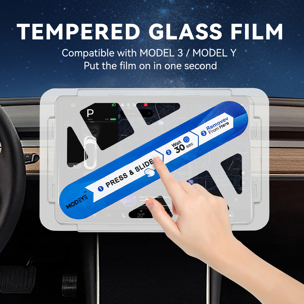 For Tesla Model 3 Y Car Naviga - Glass Protector Auto recension och pris
