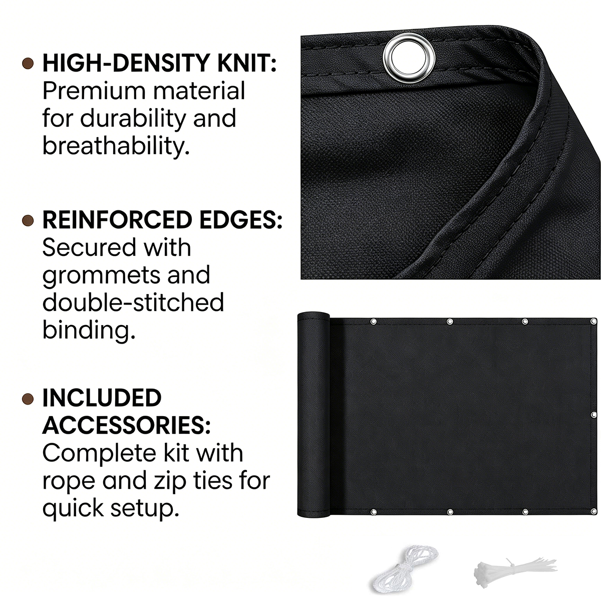 Opaque Privacy Fence, Waterpro - Privacy Screen Protector recension och pris