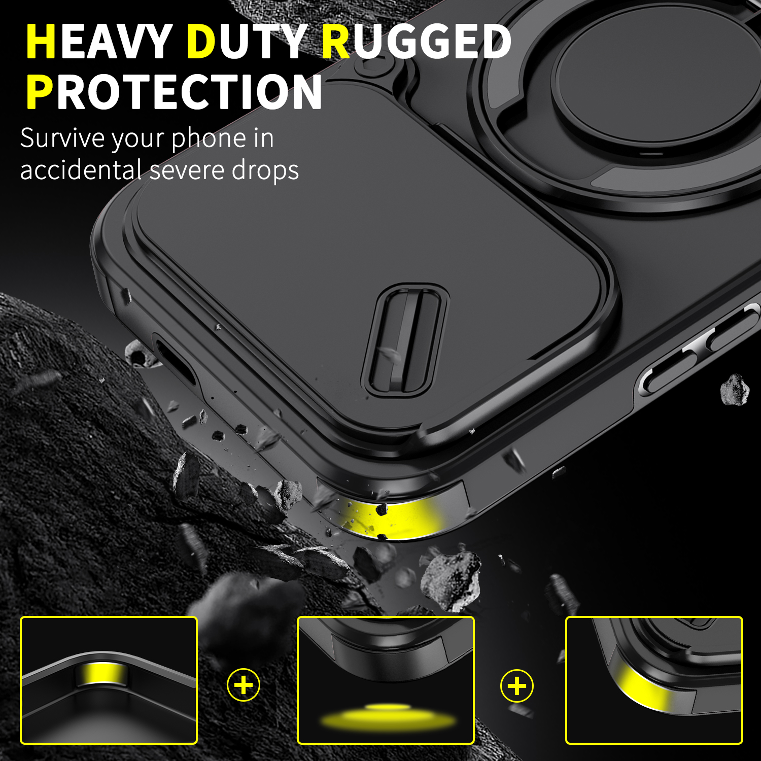 Magnetic Wireless Charging Rin - Camera Lens Protector recension och pris