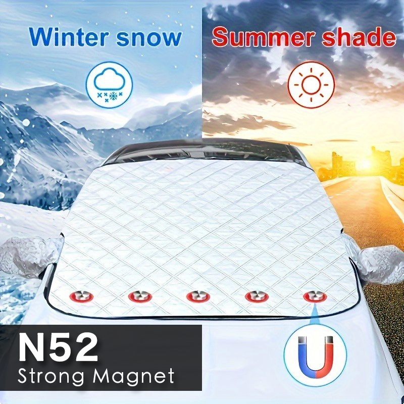Car Windshield Snow Shield Cov - Glass Protector Auto recension och pris