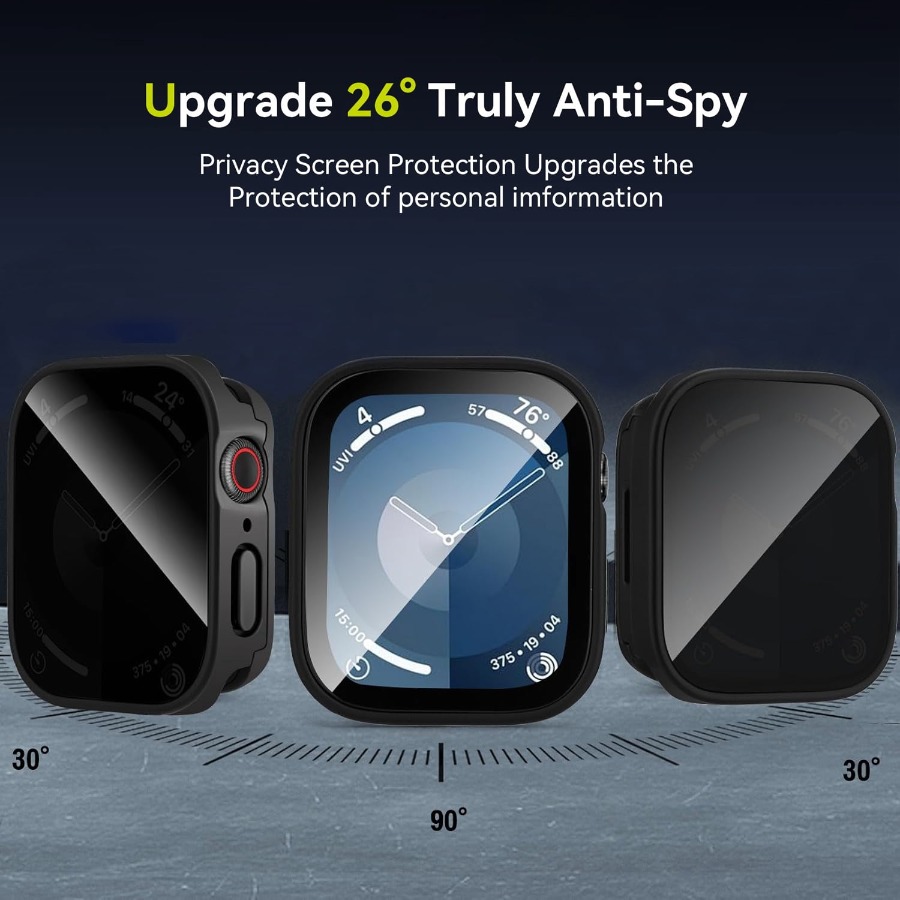 2 PCS Privacy Waterproof Case  - Privacy Screen Protector recension och pris